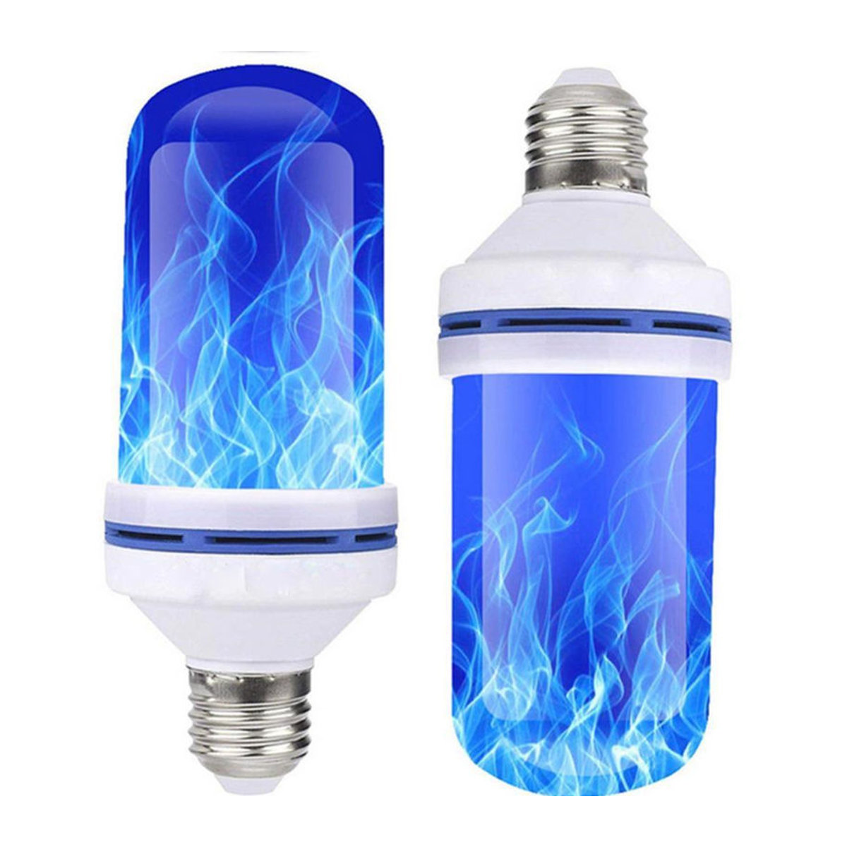 XYZE LED Flammen-Effekt Glühbirne E27 in Blau - Bild 6