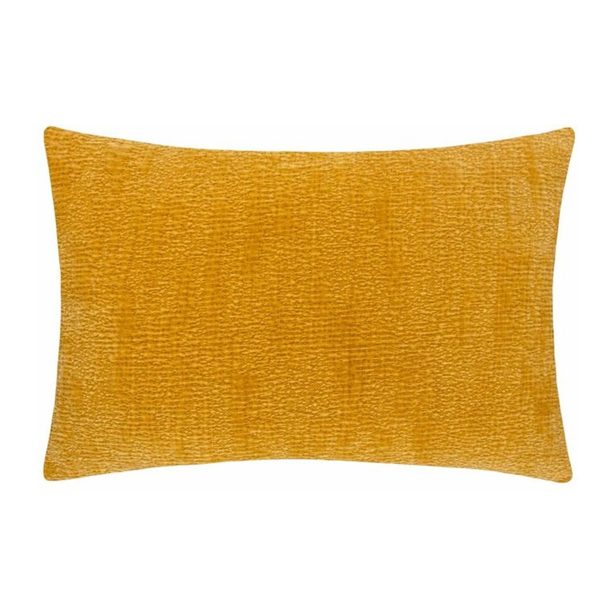 Yard Osaka Chenille-Kissenbezug in Safrangelb, Breite: 40 cm - Bild 1
