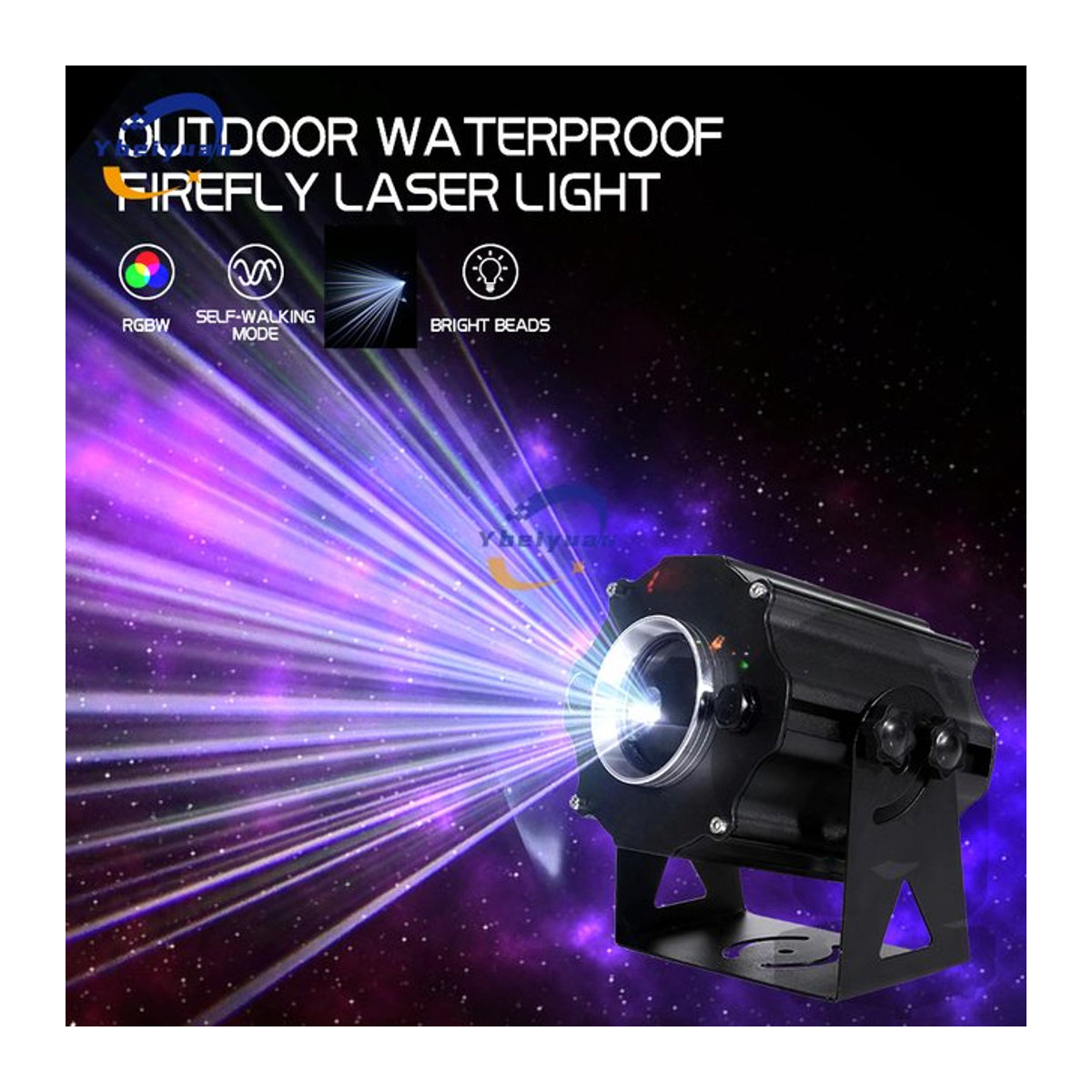 Ybeiyuan Glühwürmchen-Laserlicht für den Außenbereich mit IP65-Wasserdichtigkeit für DJ, Disco, Bühne und Hochzeiten - Bild 1