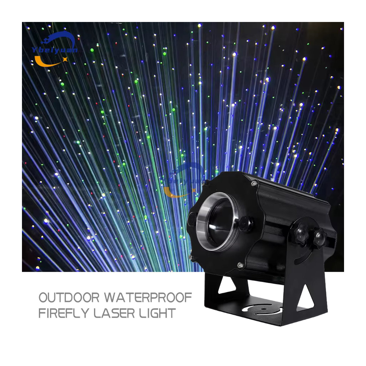 Ybeiyuan Glühwürmchen-Laserlicht für den Außenbereich mit IP65-Wasserdichtigkeit für DJ, Disco, Bühne und Hochzeiten - Bild 3