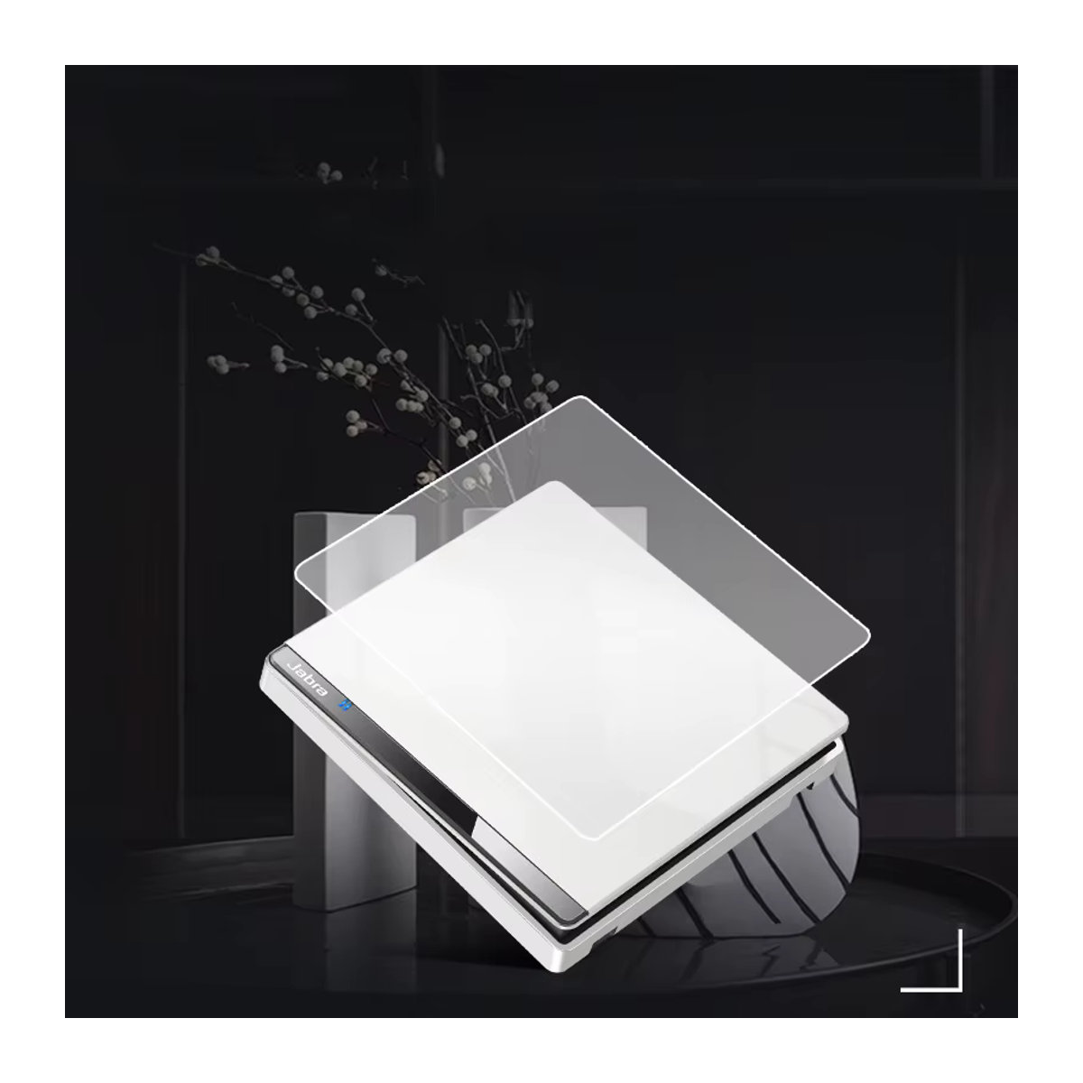 YEEKPORT Elektrischer Haushaltsschalter in Weiß mit LED-Anzeige und modernem Design im Farbporzellanimitation-Stil, 250 V - Bild 3