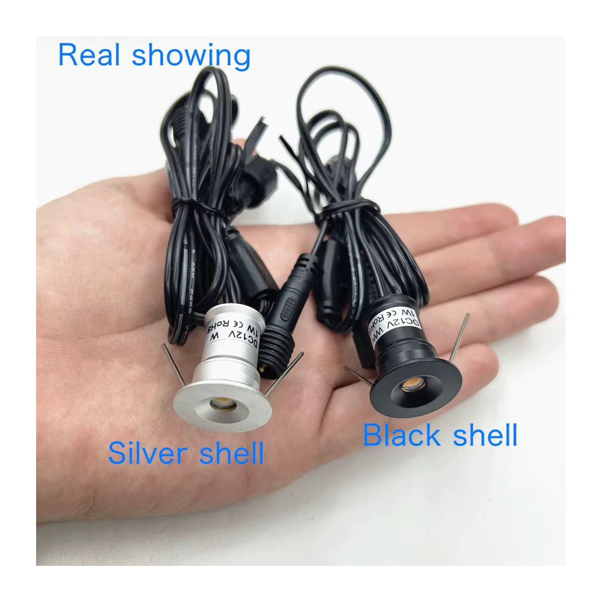 YELEDWAY LED Wegeleuchte IP67 Wasserdicht Bunt Aluminium Unterirdischer Garten-Einbauscheinwerfer mit Treiber - Bild 5