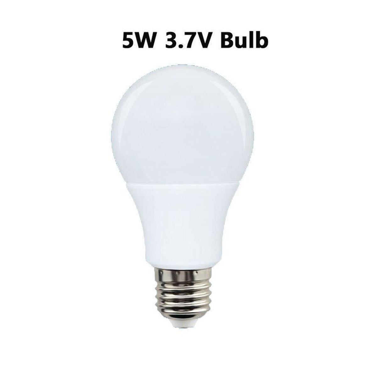 YJMP Super Lighting E27 LED Niederspannungs-Glühbirne 3.7V DC 5W Kugelförmige Energiesparlampe für Heimbeleuchtung und Dekoration - Bild 5