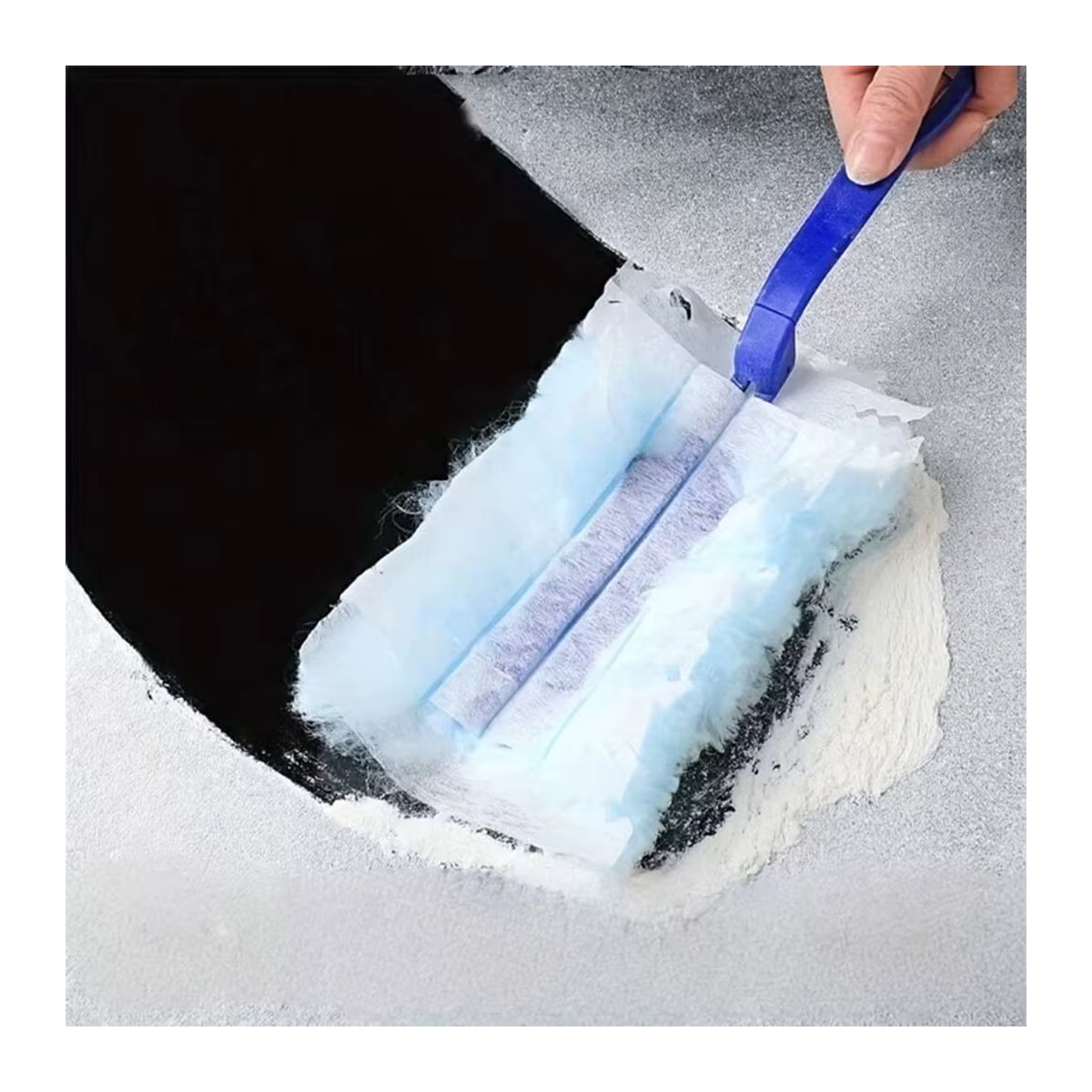 YOCITY Einweg-Staubwedel-Nachfüllpackungen Blau, kompatibel mit Swiffer Duster zur Staubentfernung für Heim, Büro, Jalousien und Auto - Bild 3