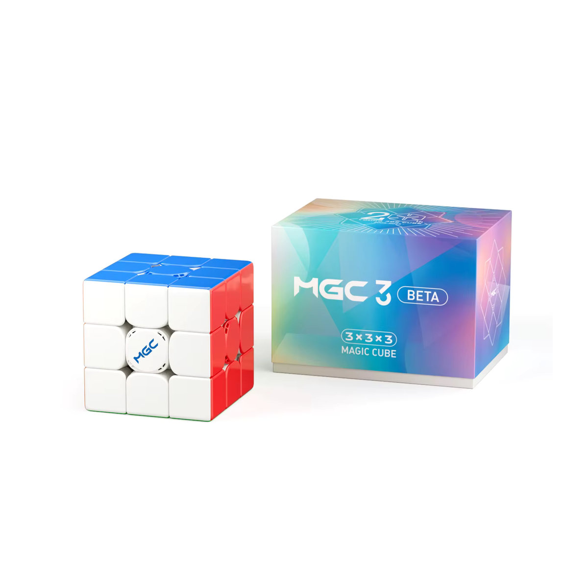 Yongjun Picube 2025 YJ MGC Beta 3x3 Magnetischer Speed Cube Stickerless Bunt - Bild 6