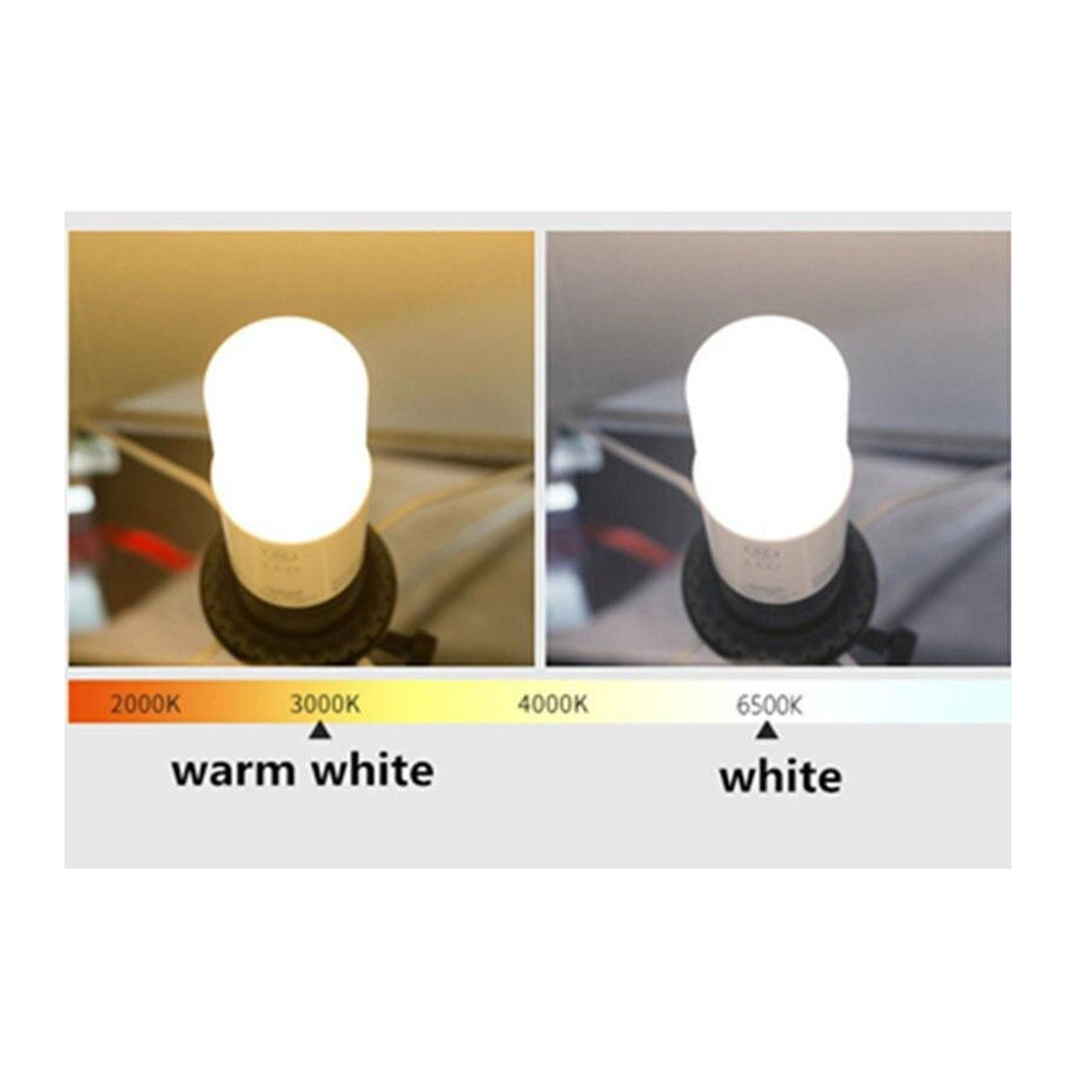 Yongkomo LED Zylinder Birne E27 Kaltweiß Minimalistisch - Bild 5