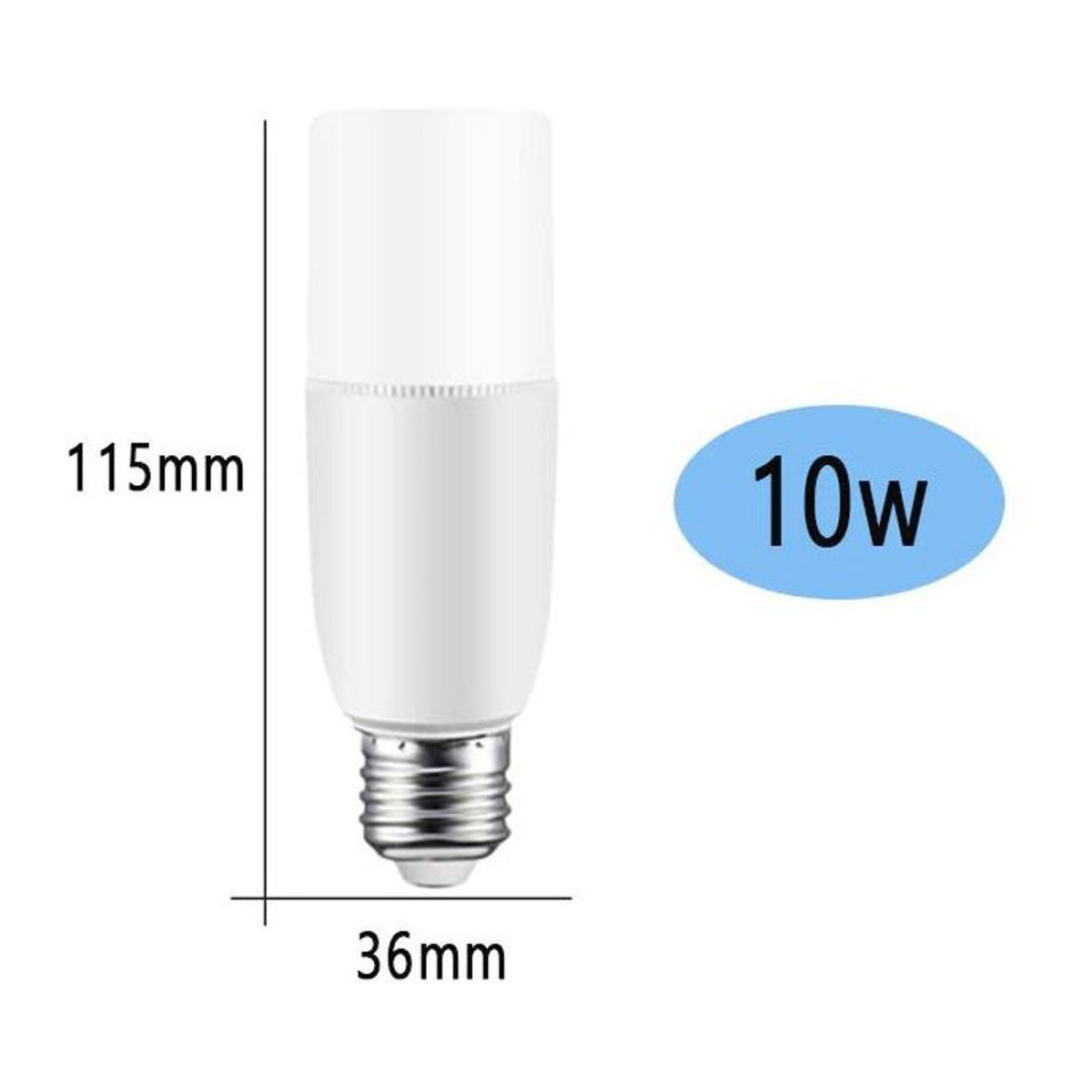 Yongkomo LED Zylindrische Mais Birne E27 E14 10W Warmweiß - Bild 1