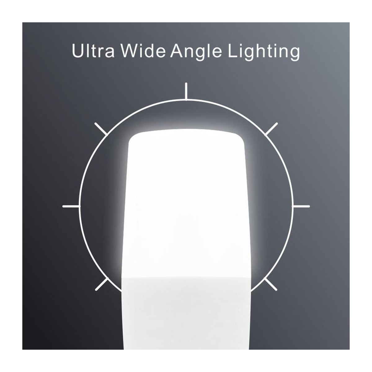 Yongkomo LED Zylindrische Mais Birne E27 E14 Weiß 10W - Bild 2