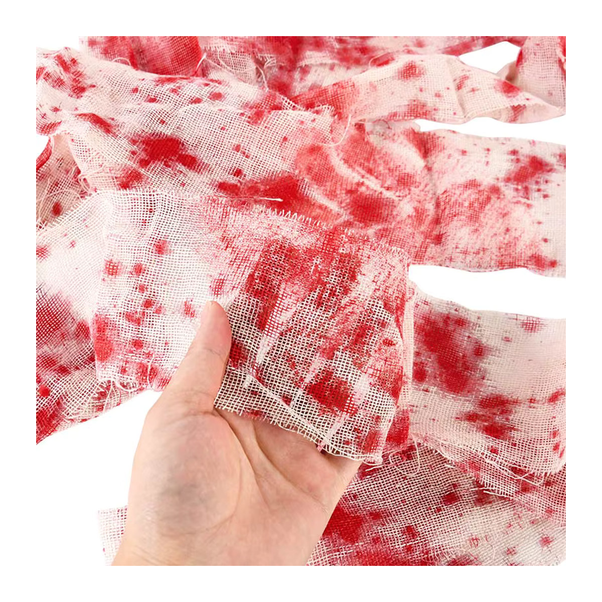 YONGSNOW Halloween Blut Gaze Verband als Spukhaus Dekoration für deine Party - Bild 4