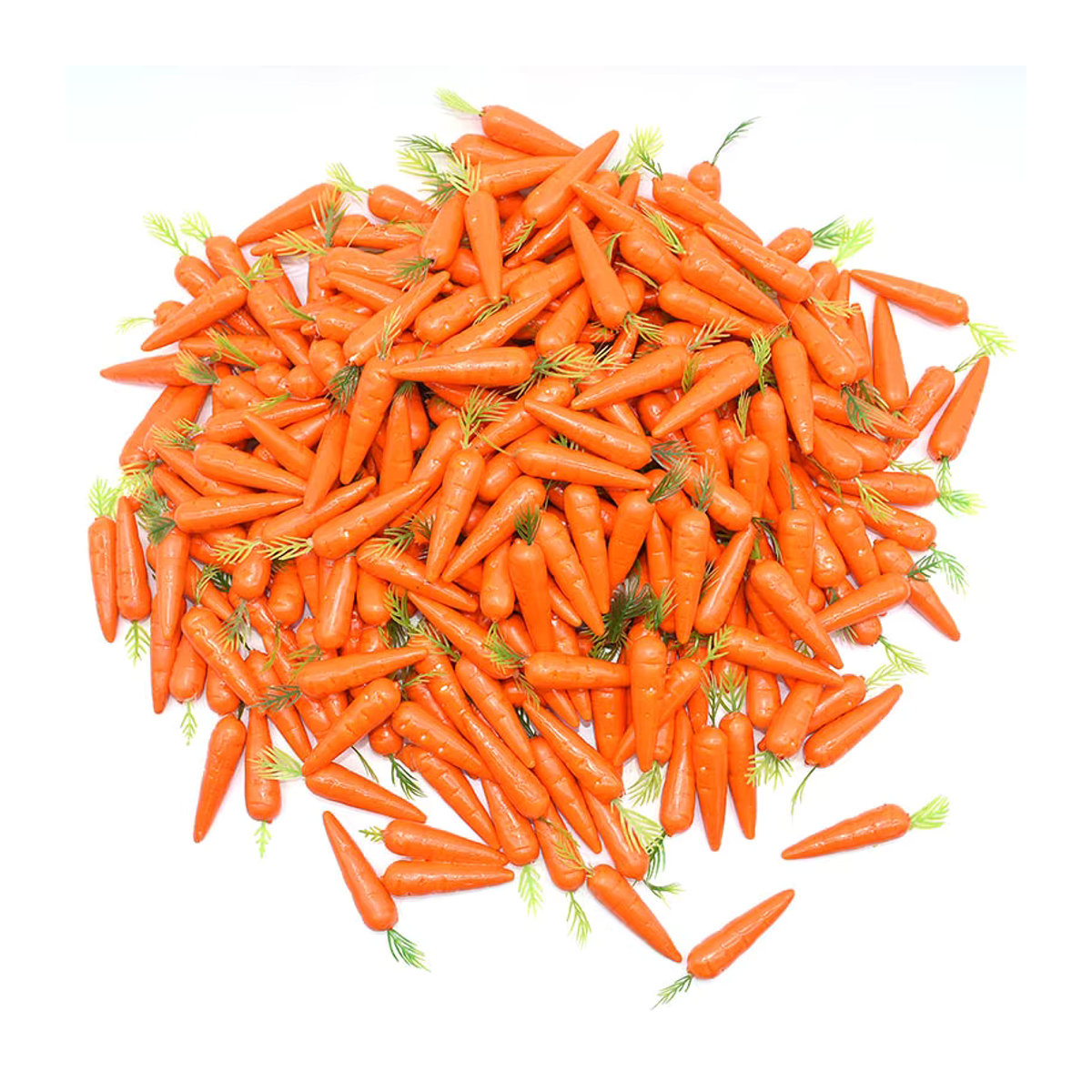 YONGSNOW Künstliche Mini Karotten aus Schaumstoff in Orange für deine Ostern- und Geburtstagsdekoration - Bild 5