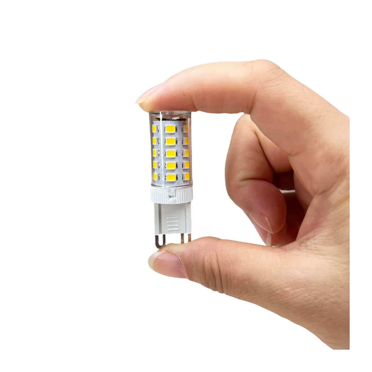 YORYZENG G9 LED Mini Glühbirne aus Keramik mit 7W, wählbar in verschiedenen Leistungsstufen für Kronleuchter und Heimbeleuchtung - Bild 4