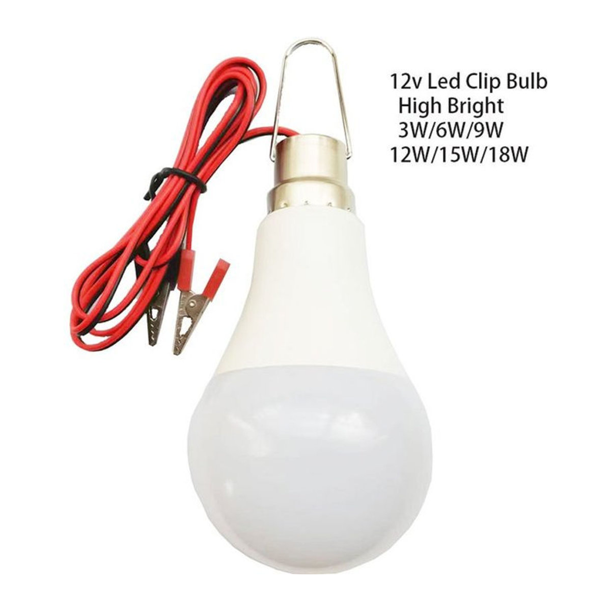 YORYZENG LED Glühbirne DC 12V-85V Kaltweiß 6000K mit 1,2m Kabel für Innendekoration - Bild 1