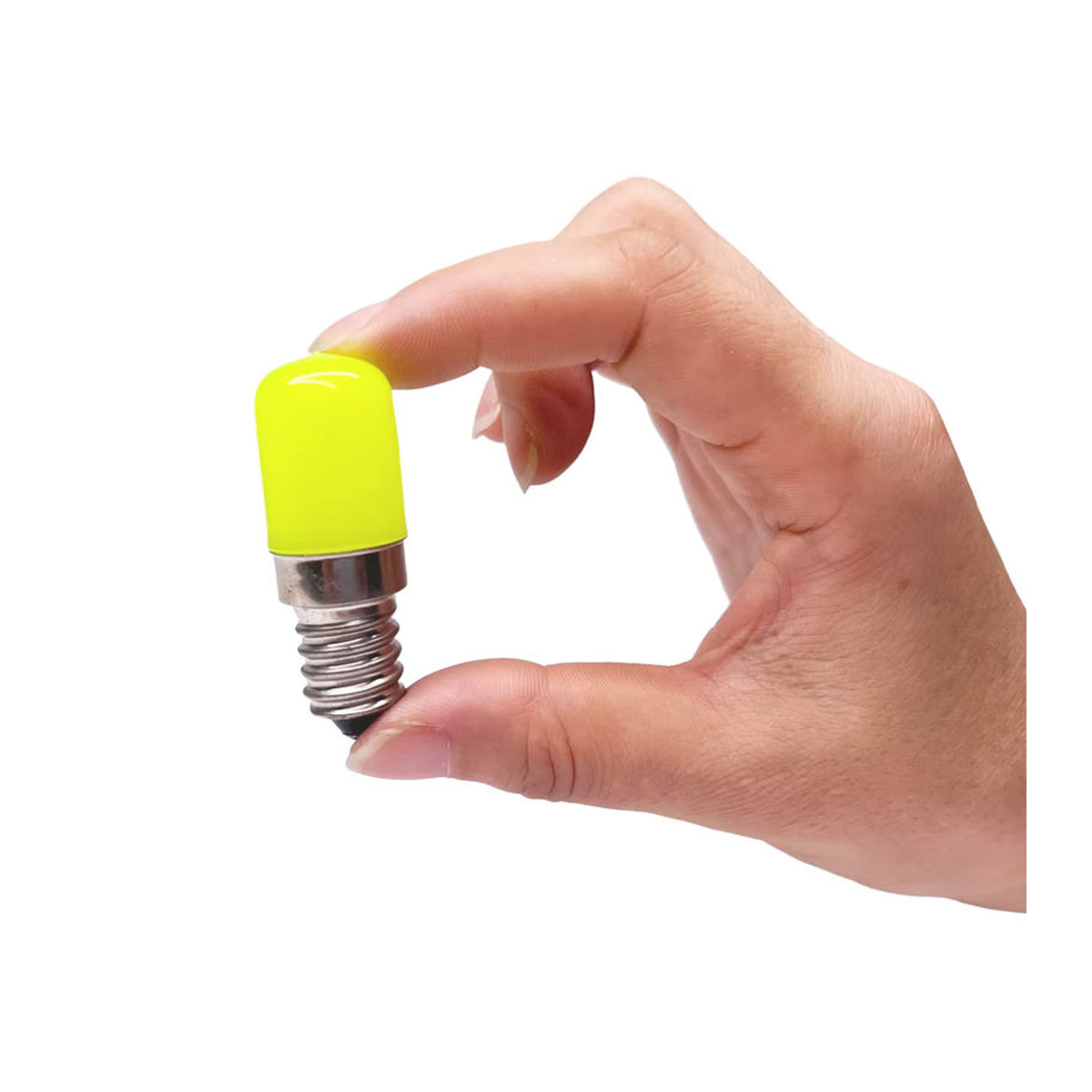 YORYZENG T18 Mini LED-Birne E14 E12 Kühlschrankleuchte 2 W in Rot Grün Blau Gelb und Kaltweiß/Warmweiß - Bild 3