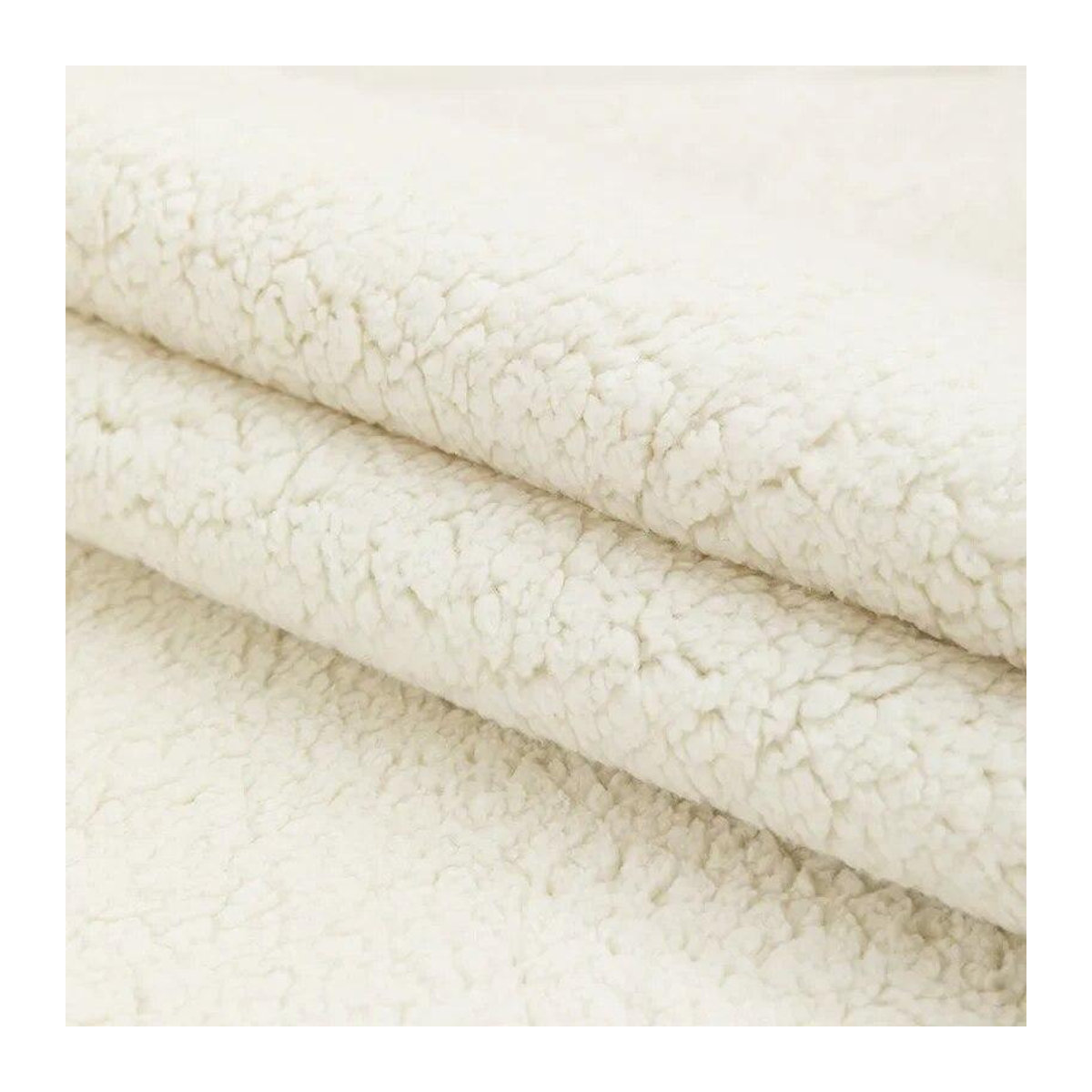 Your Warm Home Sofabezug aus Plüsch und Kaschmir in Beige, rutschfest und verdickt für den Winter, 70 x 70 cm - Bild 1