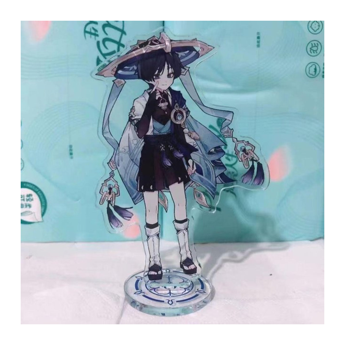 Yuanshen Anime-Charakter Acryl-Aufsteller Wanderer Dekoration aus Acryl und PVC - Bild 1