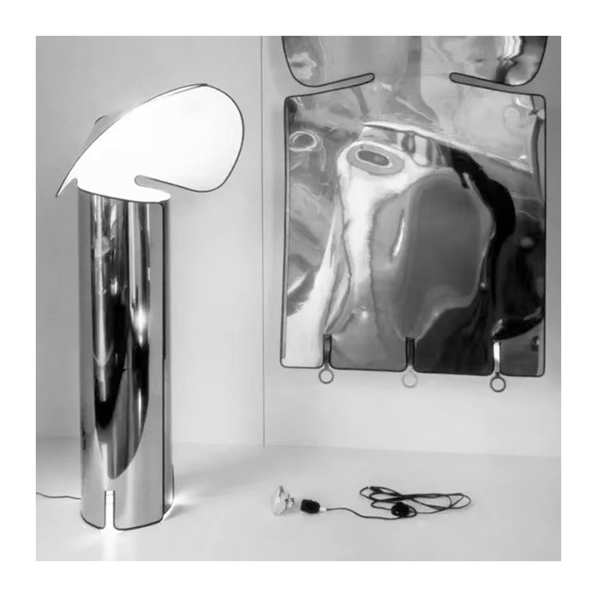 YUENSLIGHTING Designer Stehlampe im skandinavischen Stil aus Stahl mit minimalistischem Nordic Design - Bild 5