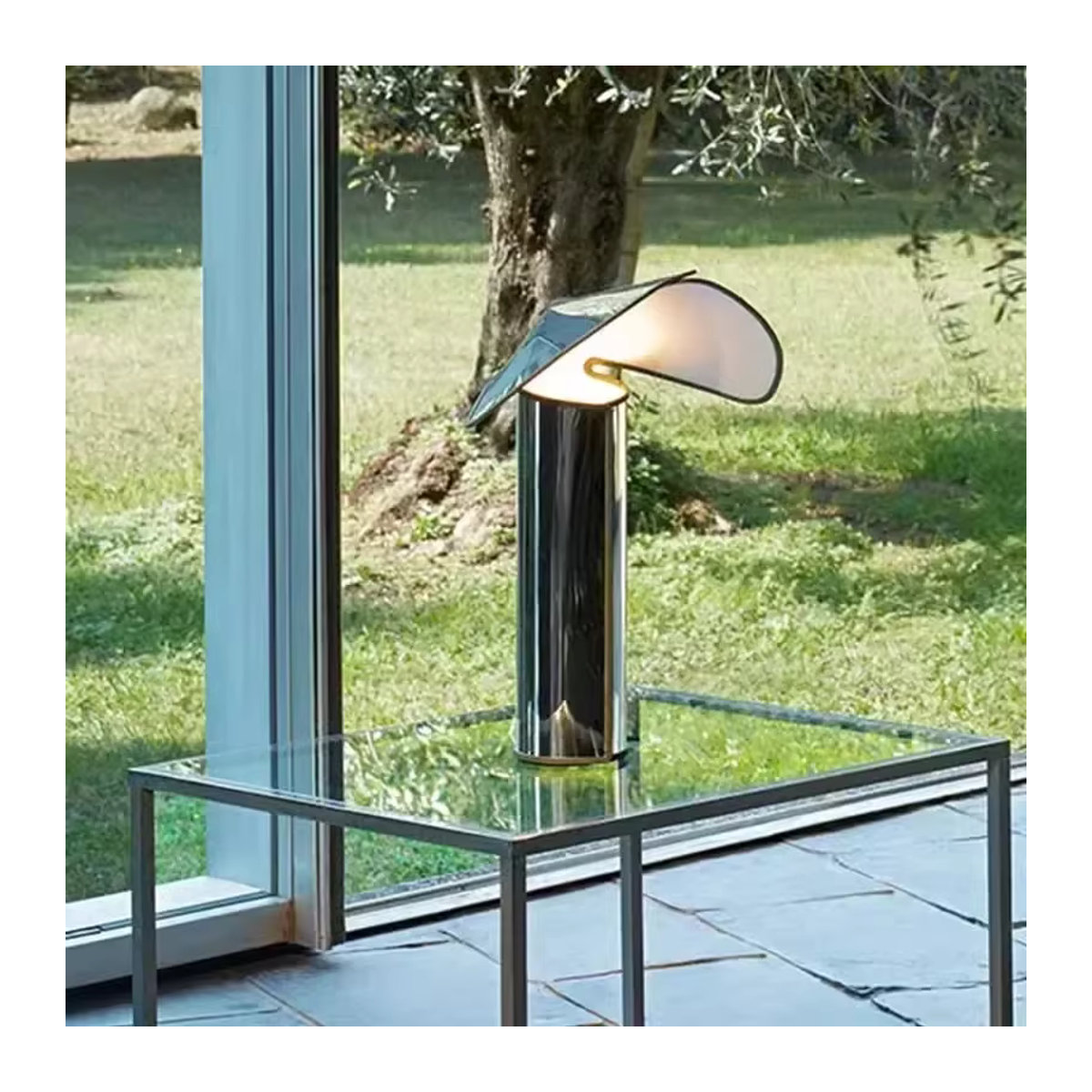 YUENSLIGHTING Designer Stehlampe im skandinavischen Stil aus Stahl mit minimalistischem Nordic Design - Bild 6
