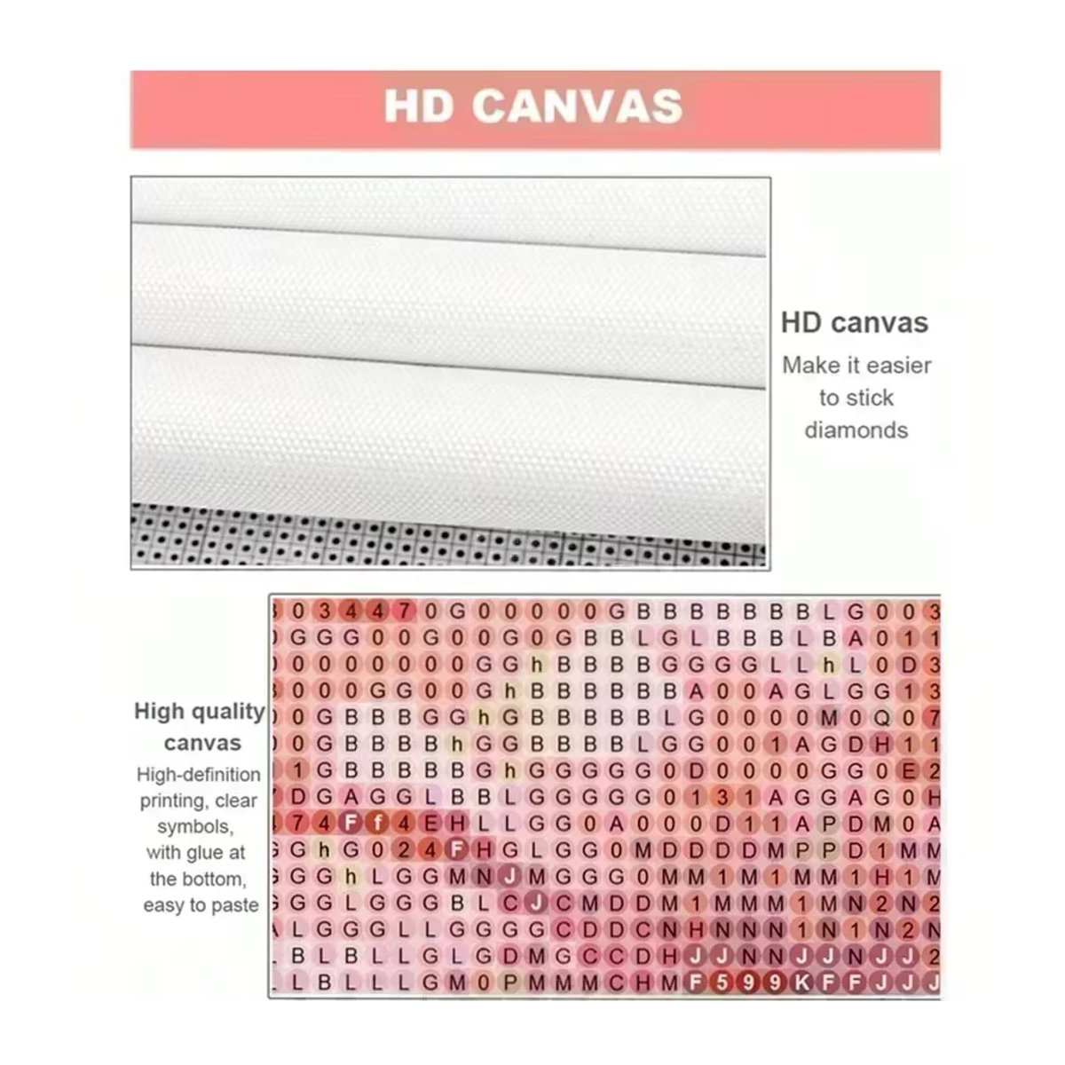 YUTTEE Diamantmalerei Set 5D Gefängnis Pause TV Motiv als Mosaik-Stickerei für Wohnzimmer und Schlafzimmer in Weiß - Bild 1