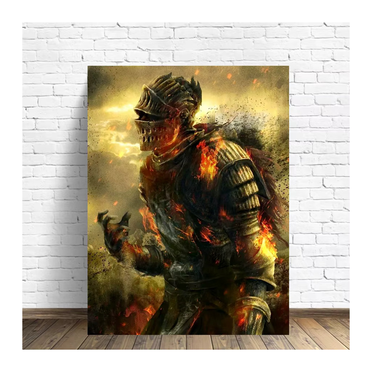 YUTTEE Diamond Painting Set Darkness Knight Warrior Abyss Walker Rund Mehrfarbig - Bild 2