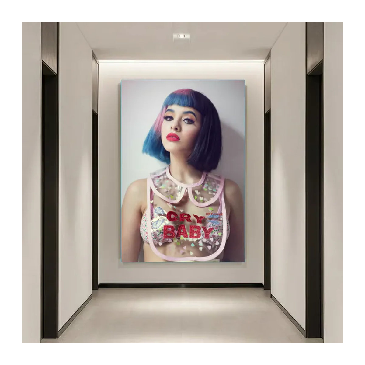 YUTTEE Diamond Painting Set Melanie Martinez Crybaby Motiv als 5D DIY Mosaik Stickerei für Erwachsene in Mehrfarbig - Bild 1