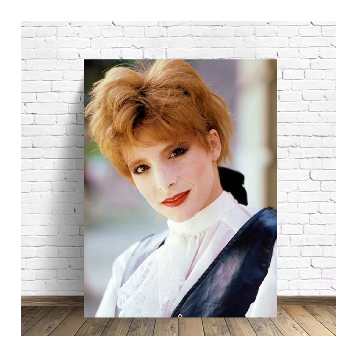 YUTTEE Mylene Farmer 5D Diamantgemälde Set zum Selbermachen mit Kreuzstich-Mosaik-Effekt - Bild 2