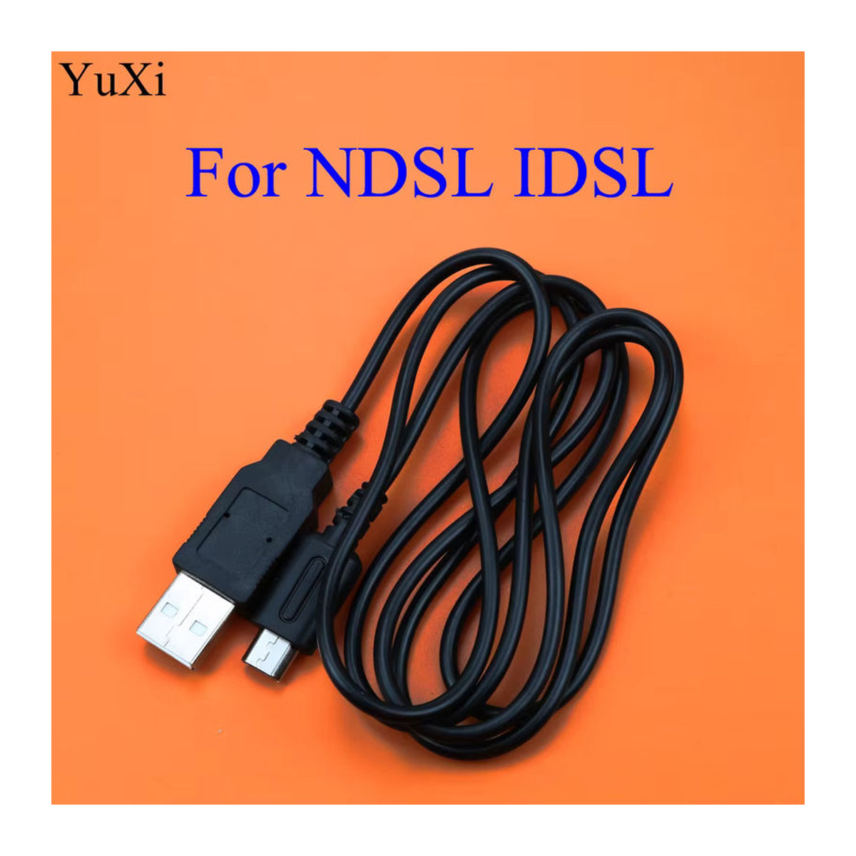 YuXi USB-Ladekabel für Nintendo DS Lite in Schwarz, 1,5 m Länge - Bild 2