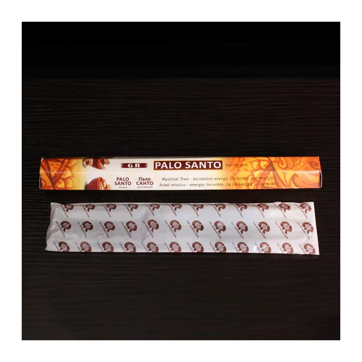 YXYMCF Indischer Weihrauch Räucherstäbchen mit Palo Santo und weißem Salbei, 20 Stück, Orange - Bild 2