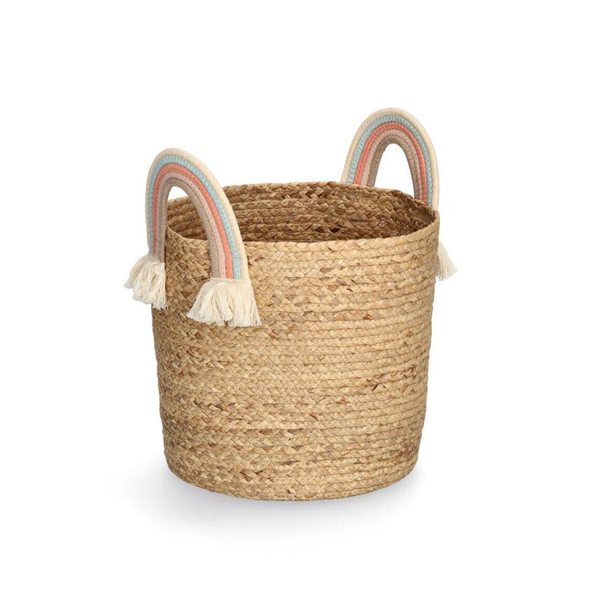 Zeller Aufbewahrungskorb Rainbow in mehrfarbig und beige aus Textil, rechteckig, B/H/L: 33,5 x 35 x 15 cm - Bild 2