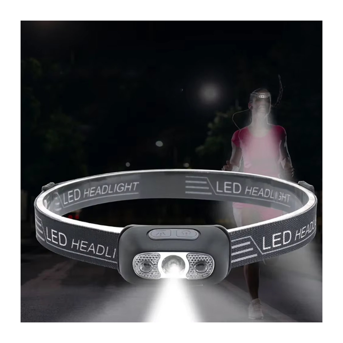 ZHIYU Mini LED Scheinwerfer mit Wellensensor und USB-Wiederaufladung für Camping und Outdoor - Bild 5