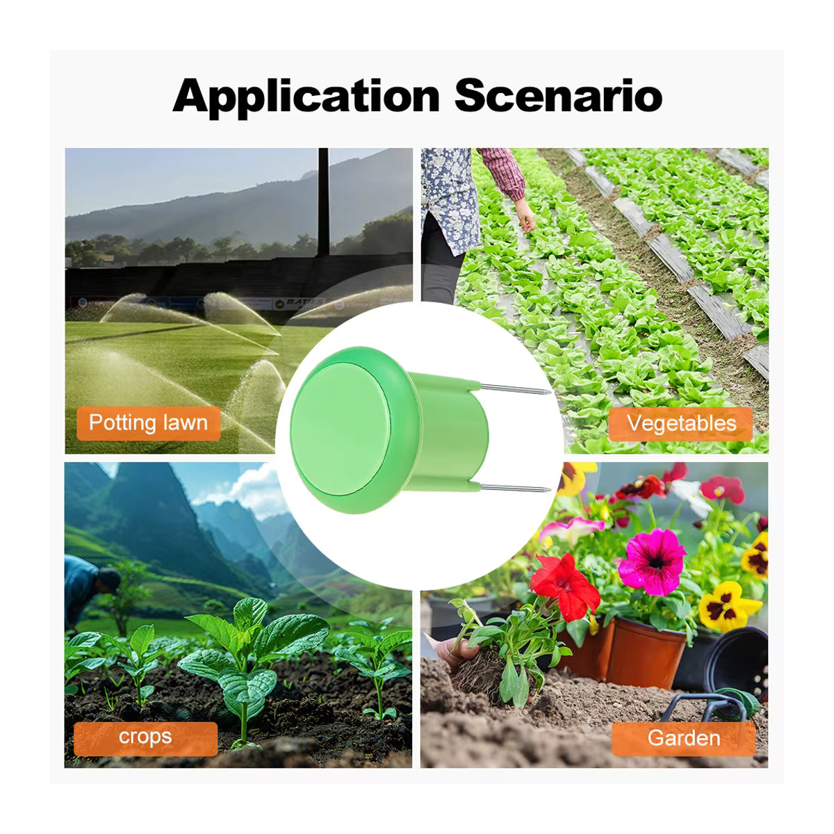 Zigbee Smart Bodensensor von Tuya: Temperatur- und Feuchtigkeitsmesser für Pflanzen zur Gartenautomatisierung und Bewässerungserkennung - Bild 4