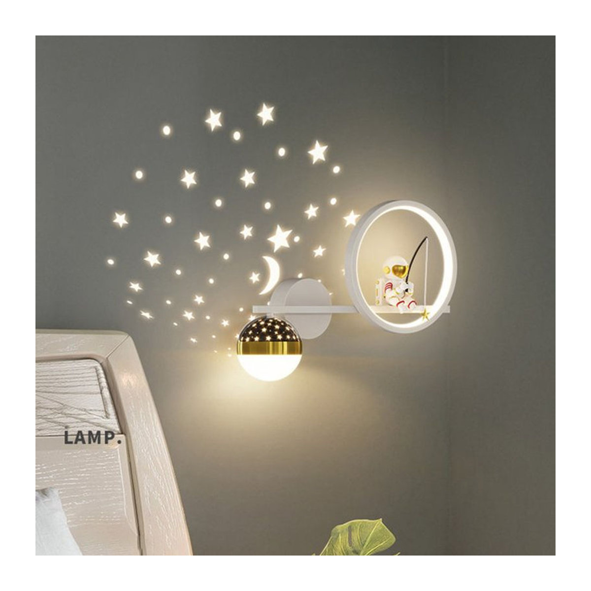 ZIMULONG LED Wandlampe Nordic Modern Minimalistisch in Weiß - Bild 1