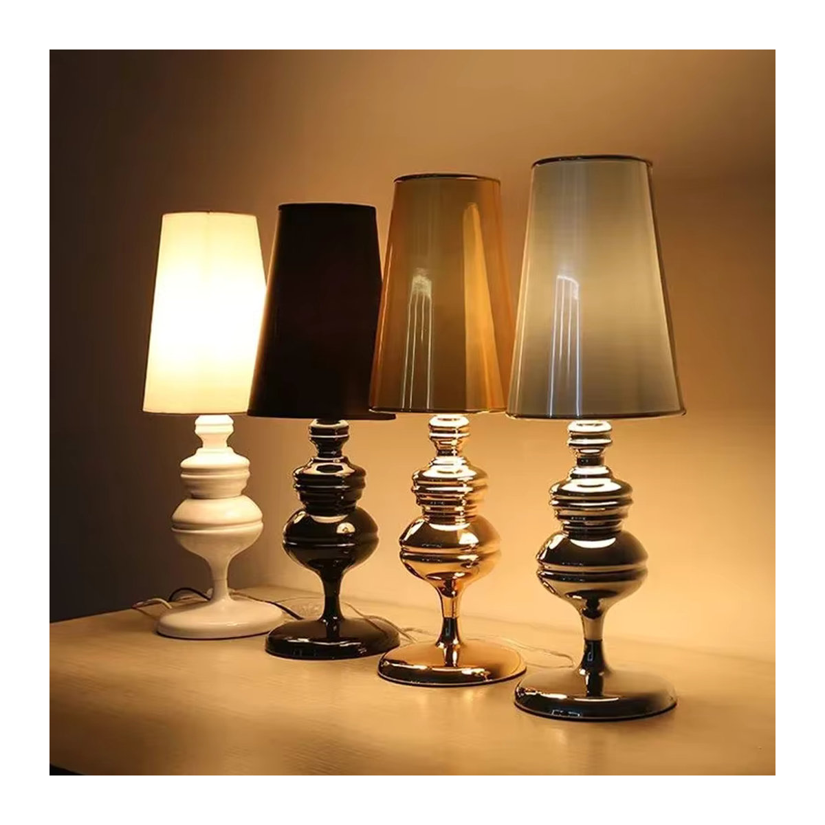 ZIMULONG Moderne Nordic LED Tischlampe als Leselampe für Wohnzimmer und Schlafzimmer - Bild 3