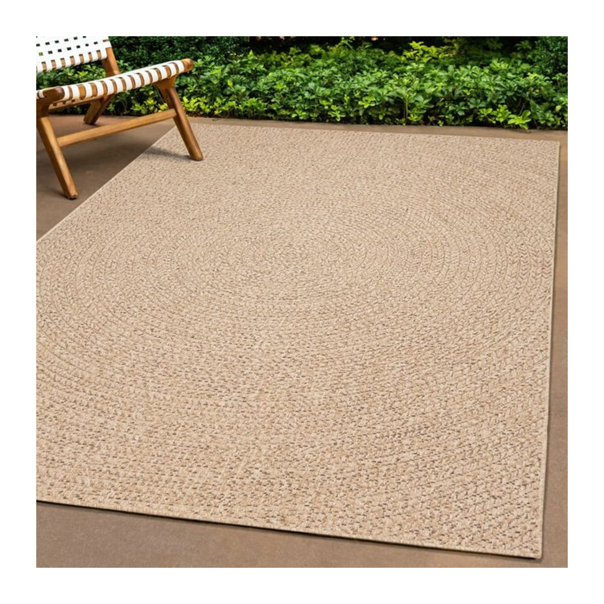 ZIZUR Teppich in Jute-Optik, Beige, B/T: 80 x 250 cm - Bild 1