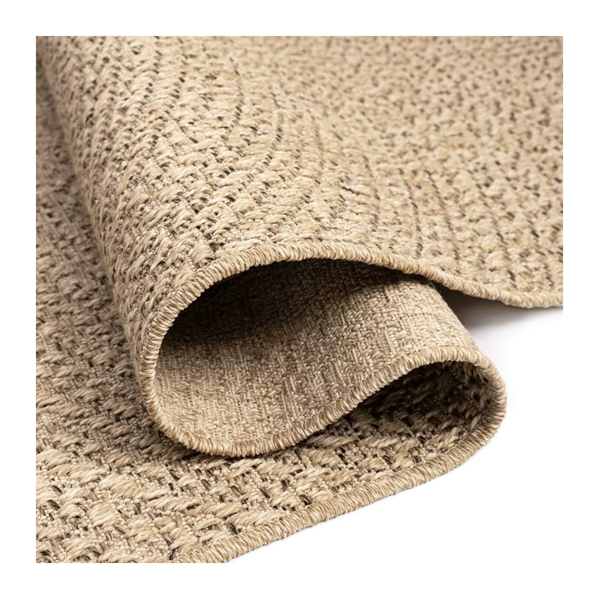 ZIZUR Teppich in Jute-Optik, Beige, B/T: 80 x 250 cm - Bild 4
