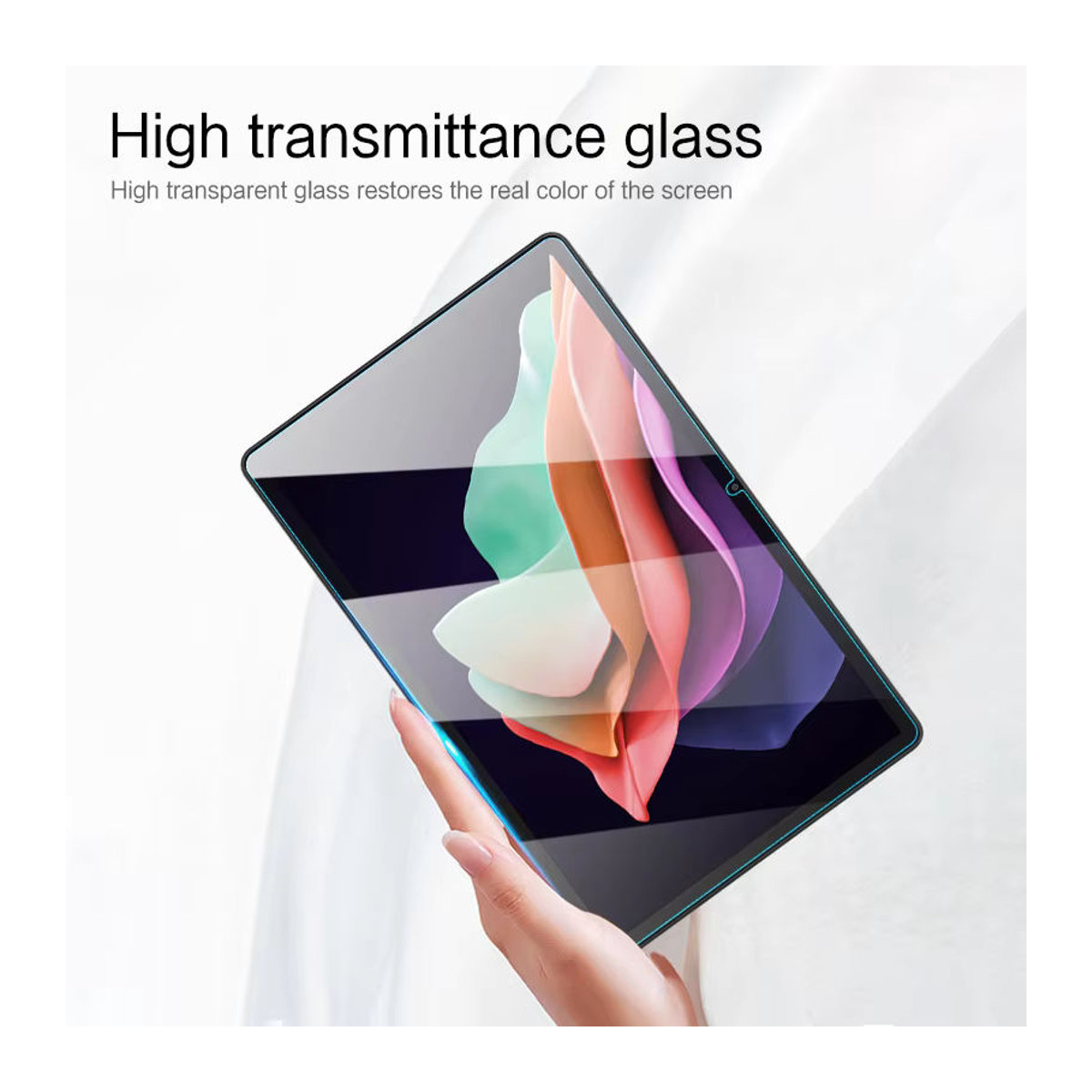 ZNOVAY Gehärtete Glasfolie für Lenovo Tab P11 2nd Gen 11,5 Zoll und Lenovo XiaoXin Pad Plus 2023 TB350FU TB350XC, Transparent - Bild 3