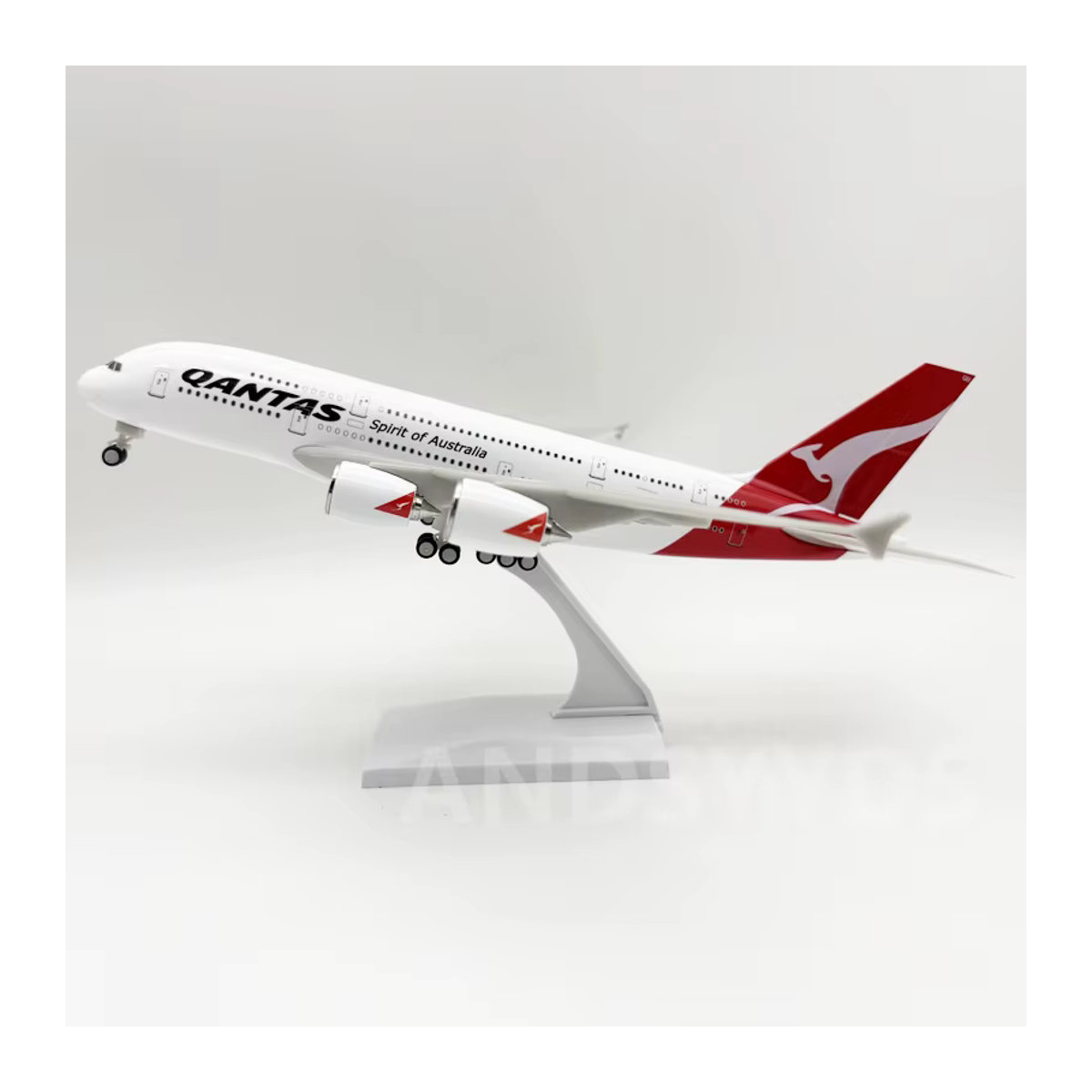ZOCO Airbus A380 Flugzeugmodell Air Australia Airways Maßstab 1/240 aus Harz, Länge: 30 cm - Bild 2
