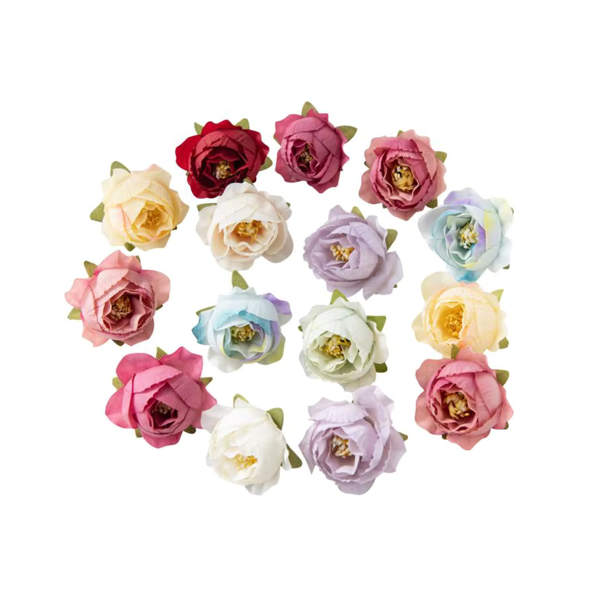 ZQCY Künstliche Seidenrosen in Hellviolett für Hochzeiten und DIY-Dekorationen - Bild 2