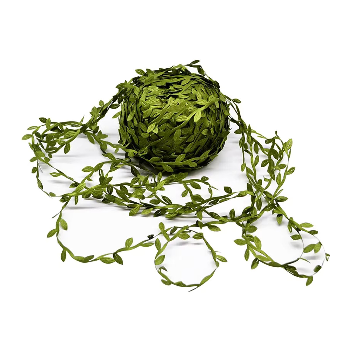 ZQNYCY Künstliche Grüne Blätter aus Textil als Dekorative Faux Reben Girlande für Deine DIY-Dekoration - Bild 5