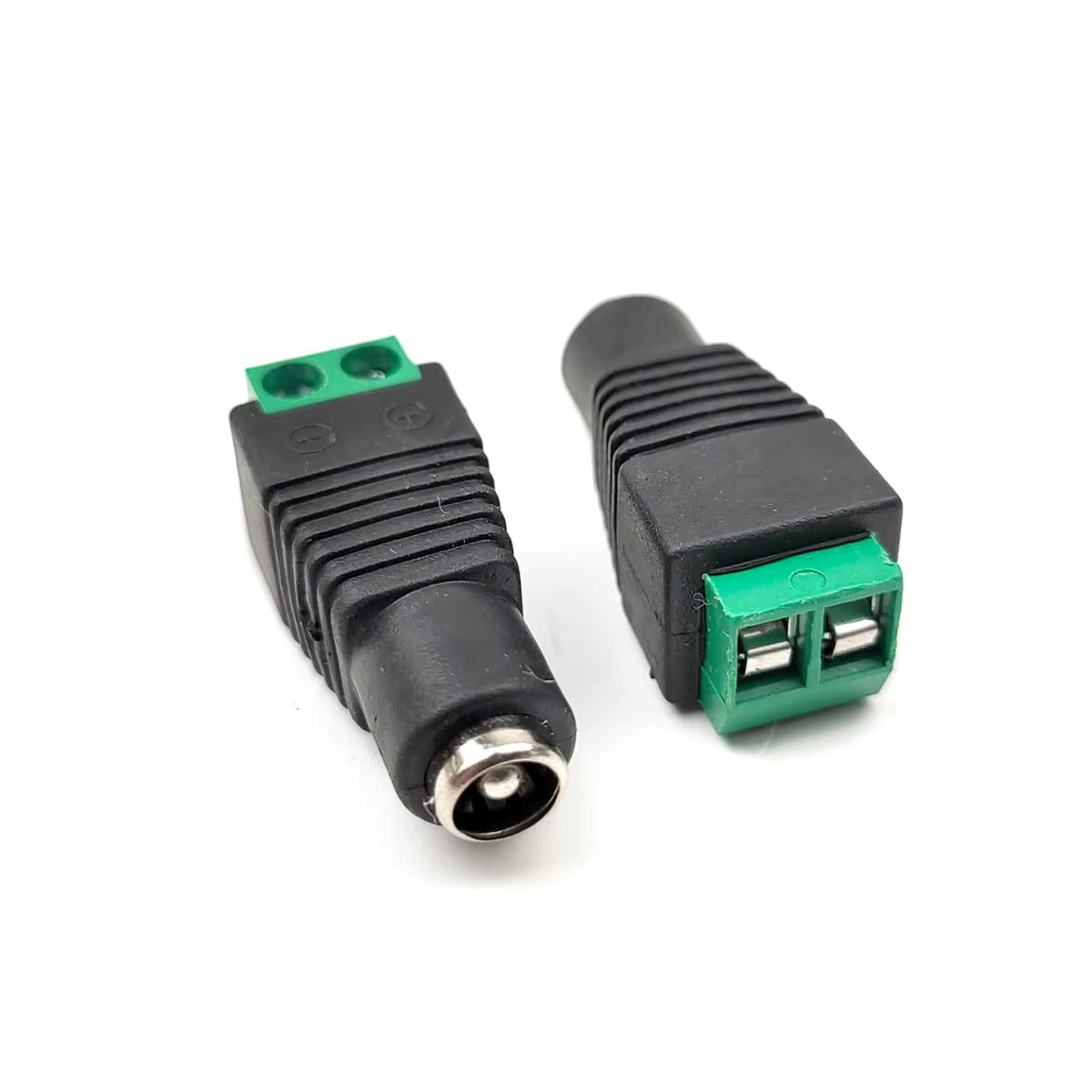 ZSDZFYLLK DC 12V Power Adapter Set mit männlichen und weiblichen RCA BNC Anschlüssen 5,5x2,1mm/2,5mm für LED und CCTV Kamera in Grün und Schwarz - Bild 3