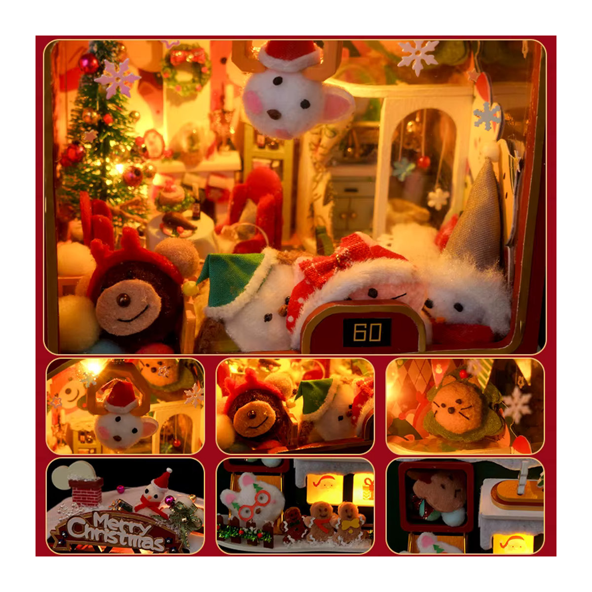 zuuton 3D Holz Puzzle Buchecke als Bücherregal-Einsatz und Dekoration in Mehrfarbig - Bild 3
