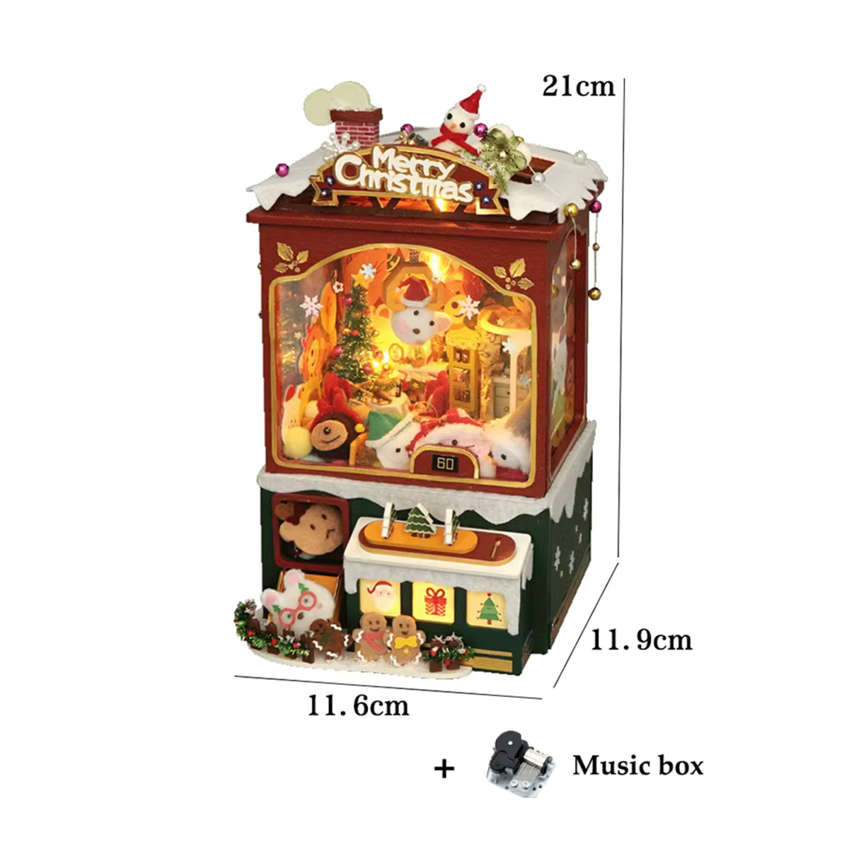zuuton 3D Holz Puzzle Buchecke als Bücherregal-Einsatz und Dekoration in Mehrfarbig - Bild 6