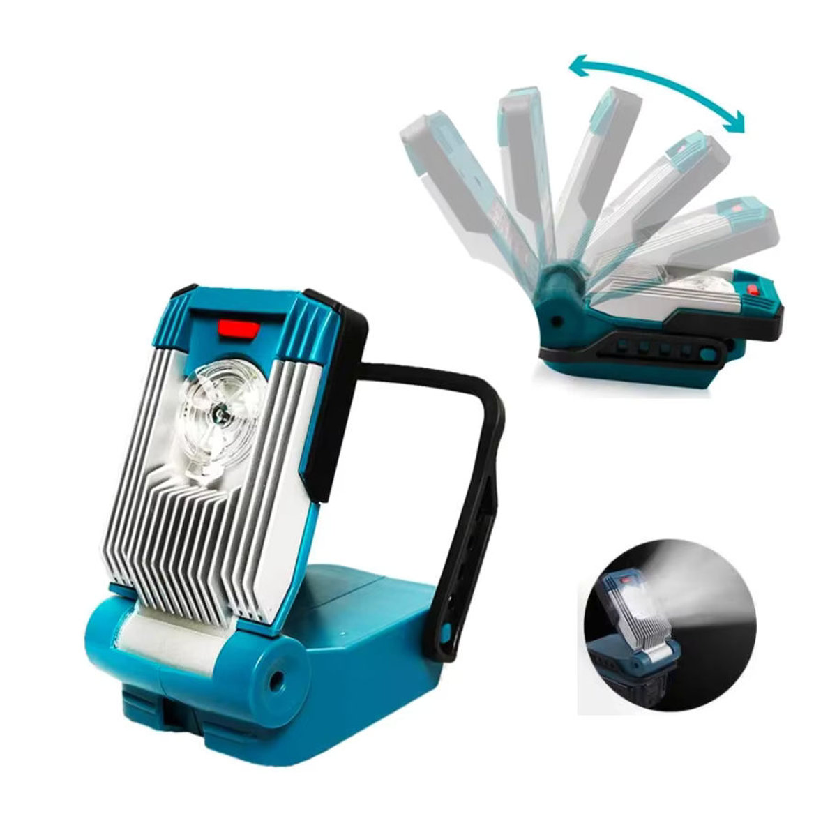 ZWINCKY LED Arbeitslampe für Bosch 18V und 20V Li-Ionen-Akkus - Bild 2